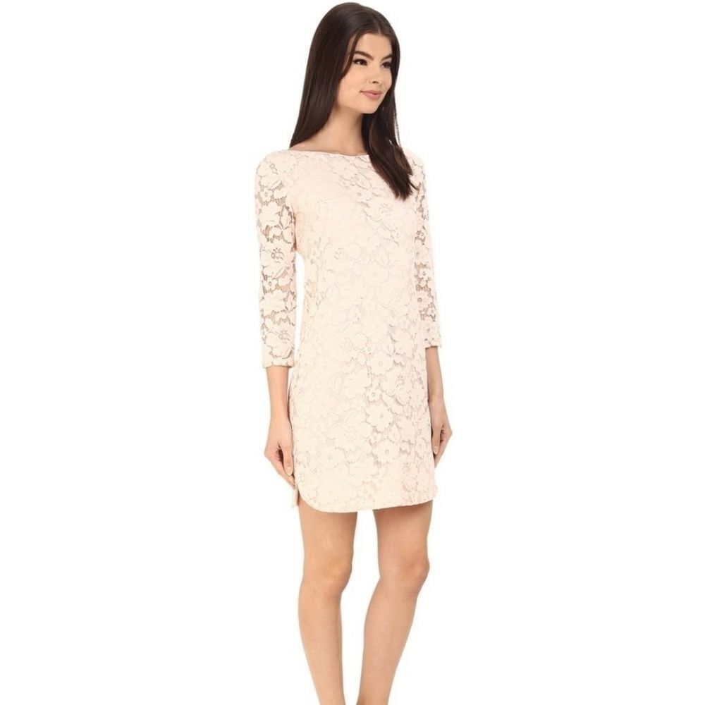 Vince Camuto Pink Lace Dress Size 8